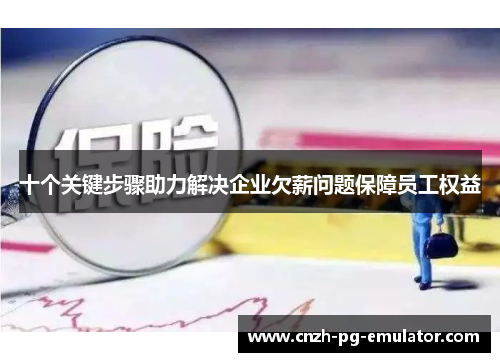 十个关键步骤助力解决企业欠薪问题保障员工权益
